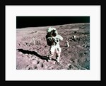 Astronaut John Young on the lunar surface, Apollo 16 mission, 21 April 1972 by Charles Duke