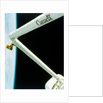 Manipulator arm deployed during the second Space Shuttle flight, November 1981 by NASA