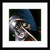Module pilot David Scott emerging from Apollo 9 spacecraft, 6 March 1969 by Russell Schweickart