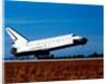 Space Shuttle Orbiter 'Discovery' landing at Kennedy Space Center, Florida, USA, 1980s by NASA