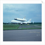 Space Shuttle 'Enterprise' landing at Stansted, Essex, United Kingdom, 5 June 1983 by NASA