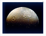Dione, one of Saturn's moons by NASA