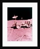 The first Lunar Roving Vehicle, Apollo 15, July 1971 by NASA