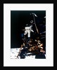 Buzz Aldrin descends from the Lunar Module, Apollo II mission, July 1969 by Neil Armstrong