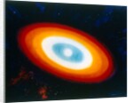 Artist's impression of 'disc star' in constellation Cygnus by NASA