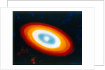 Artist's impression of 'disc star' in constellation Cygnus by NASA
