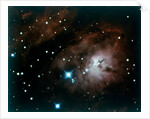 Lagoon Nebula in Sagittarius constellation by NASA