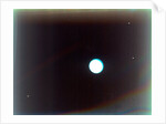 Uranus with satellites Miranda, Ariel and Umbriel, from Voyager 2, 24 January 1986 by NASA