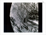 Miranda, one of the moons of Uranus, seen from Voyager 2, 24 January 1986 by NASA