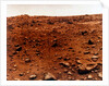 First colour photograph of the Martian planet surface, Viking 1 Mission to Mars, 1976 by NASA