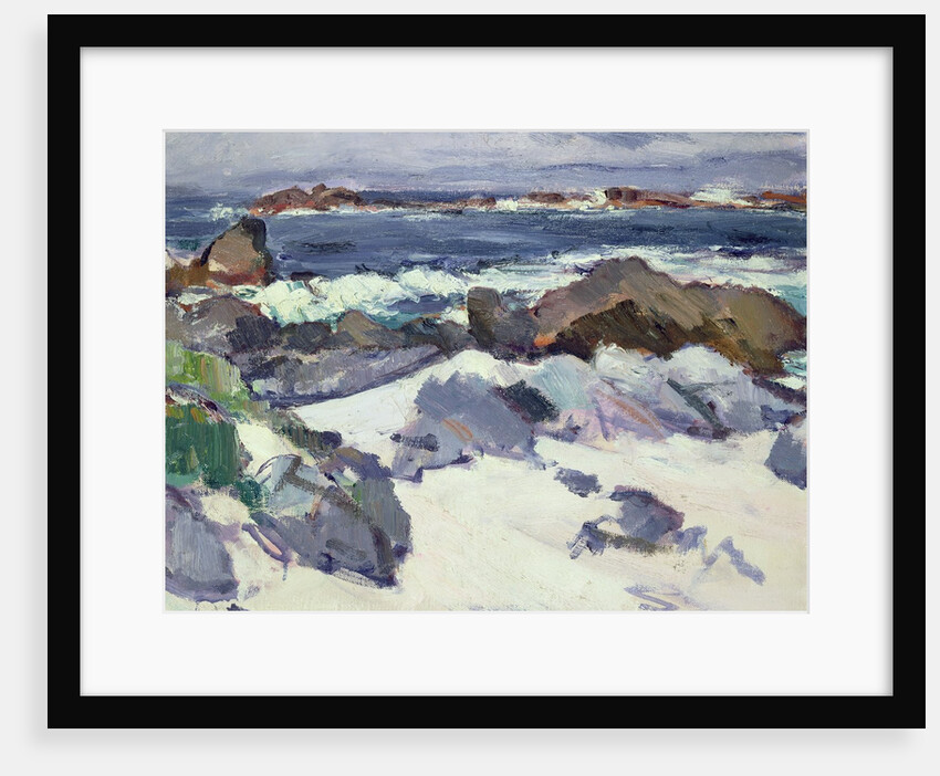 A Rocky Shore, Iona by Samuel John Peploe