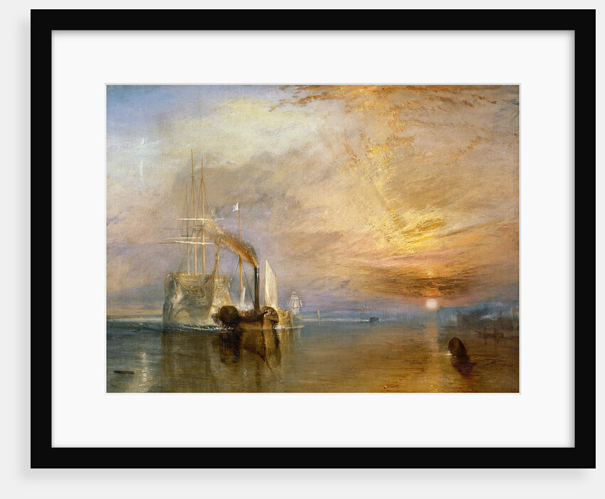 The Fighting Temeraire by Joseph Mallord William Turner