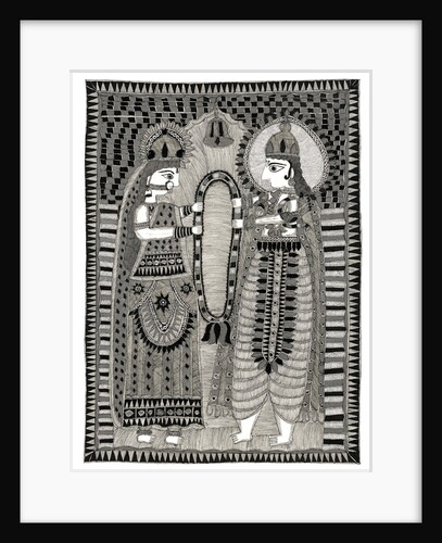 Rama and Sita by Subhash