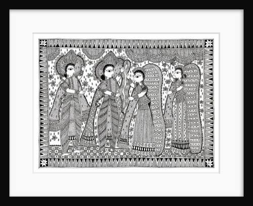 Rama and Sita Marriage Scene by Sony