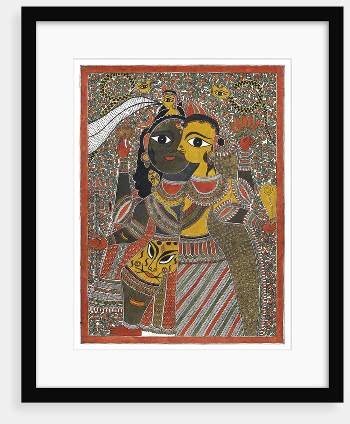 Shiva and Parvati by Anil