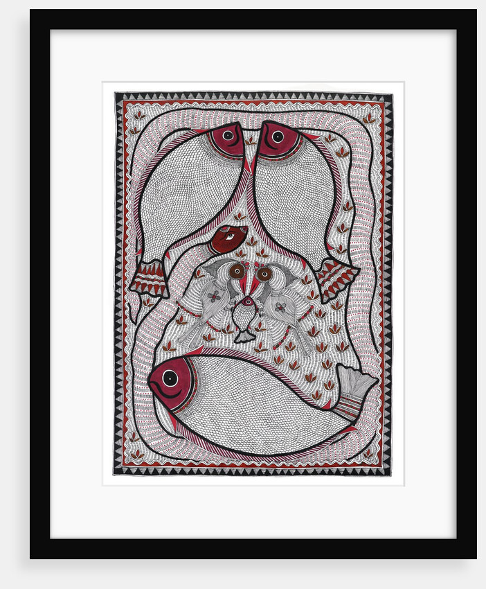Fish and Snakes by Santosh