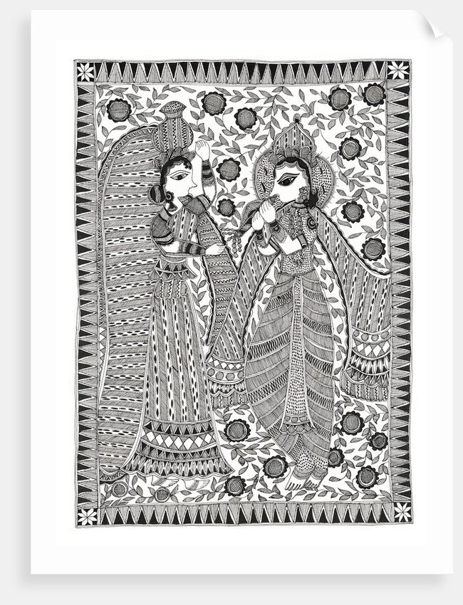 Radha and Krishna by Sony