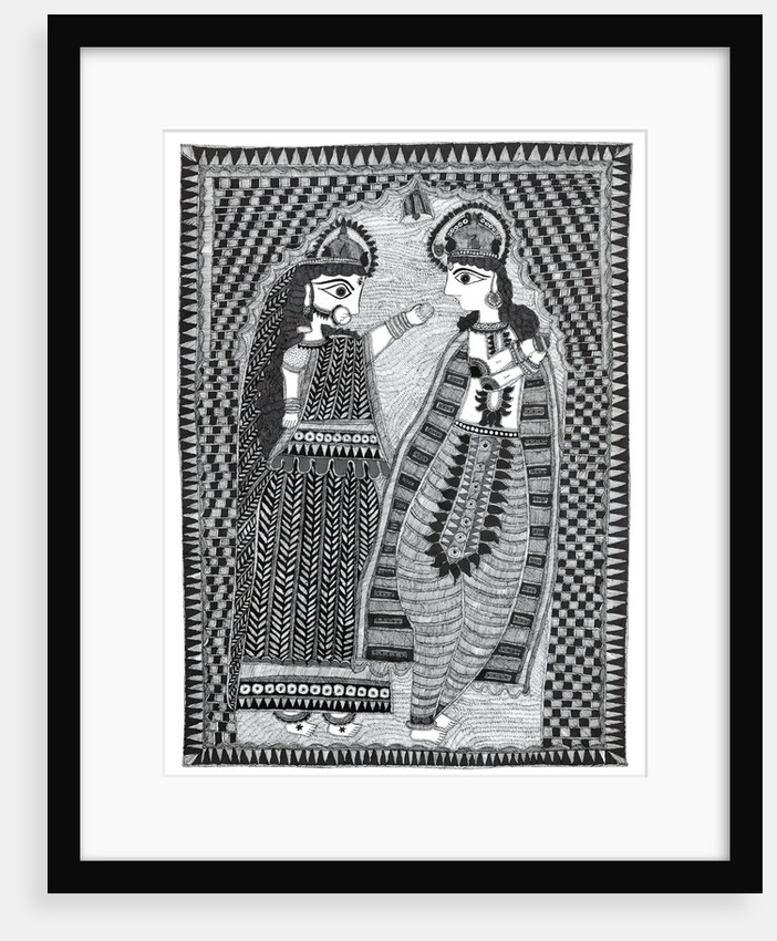 Radha and Krishna by Kaushal