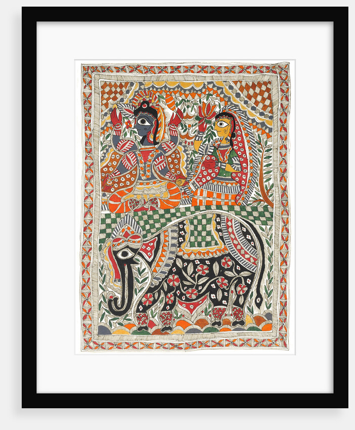 Shiva and Parvati by Shoma