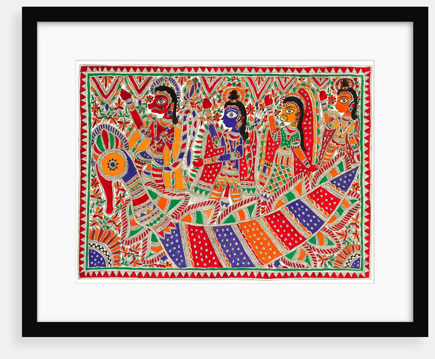 Rama , Sita & Lakshmana by Anand