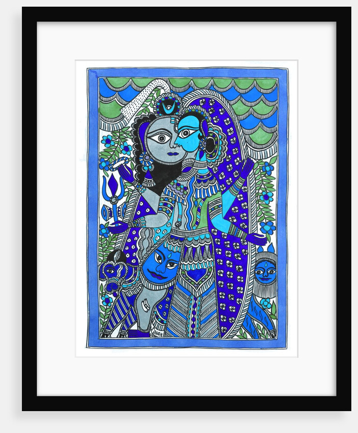 Shiva & Parvati by Roy