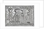 Rama and Sita Marriage Scene by Sony