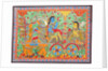 Arjuna and Krishna by Basnat