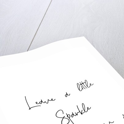Leave a little sparkle by Joumari