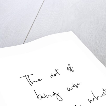 The art of wise by Joumari