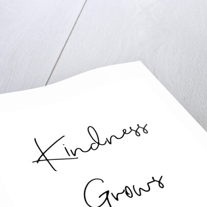 Kindness grows here by Joumari