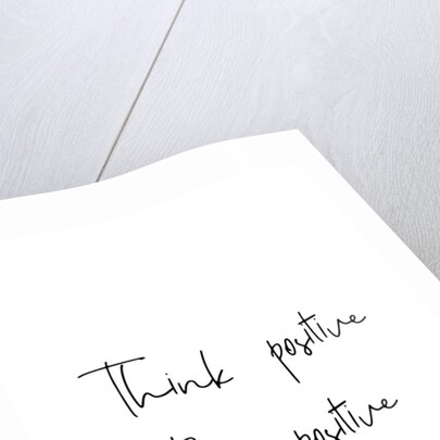 Think positive, Be positive by Joumari