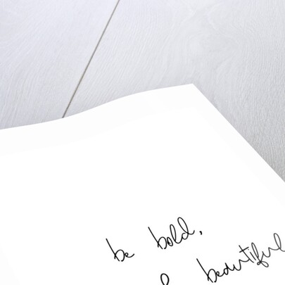 Bold, brave and beautiful by Joumari