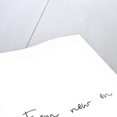 From now on by Joumari