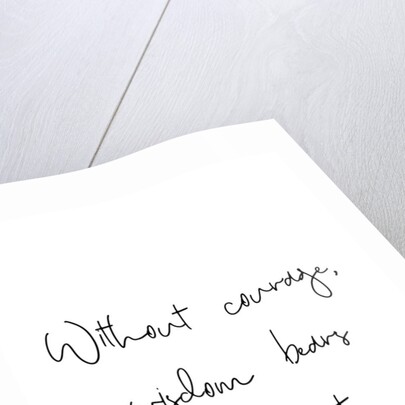 Courage and wisdom by Joumari