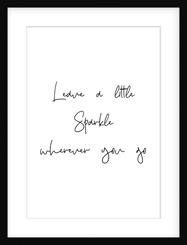 Leave a little sparkle by Joumari