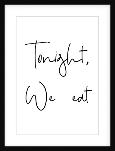Tonight, we eat by Joumari
