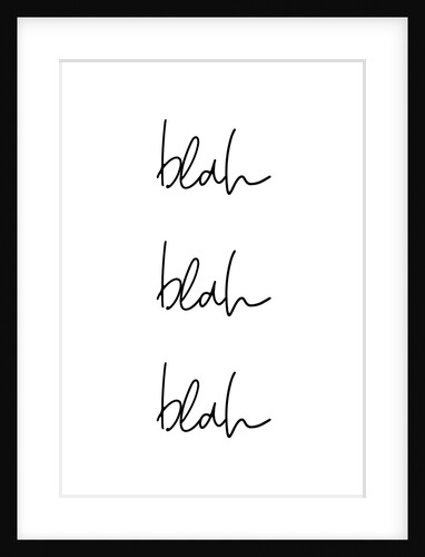 Blah blah blah by Joumari