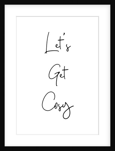 Let's get cosy by Joumari