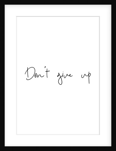 Don't give up by Joumari