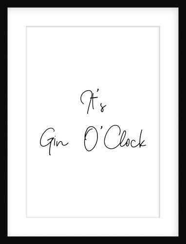 It's gin o'clock by Joumari