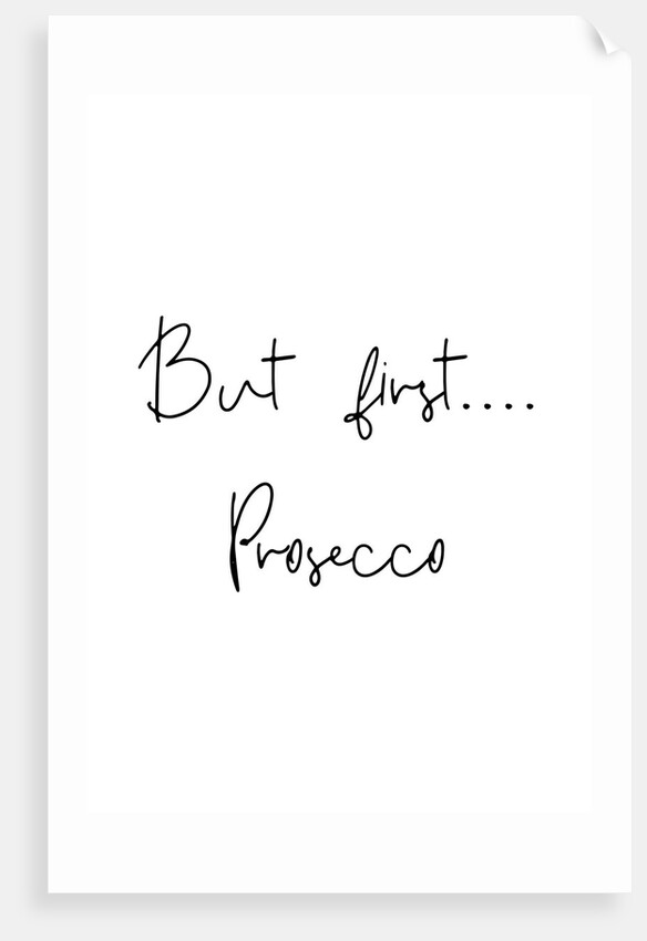 But first.... Prosecco by Joumari