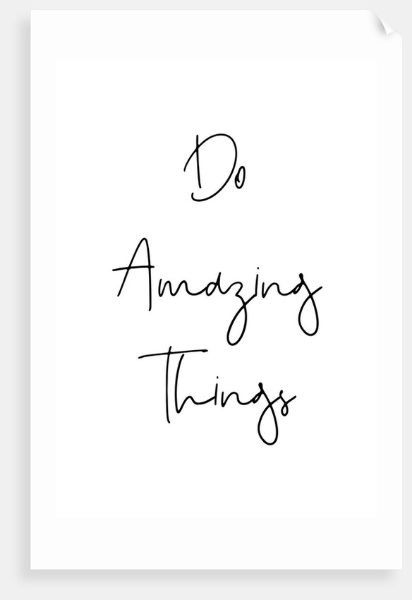 Do amazing things by Joumari