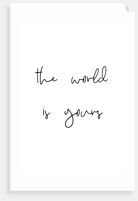 The world is yours by Joumari