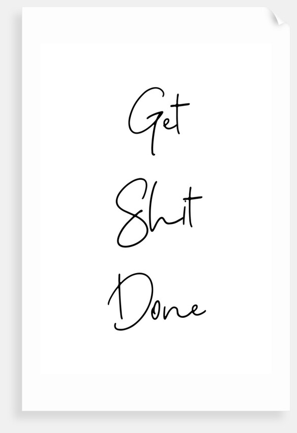 Get shit done by Joumari