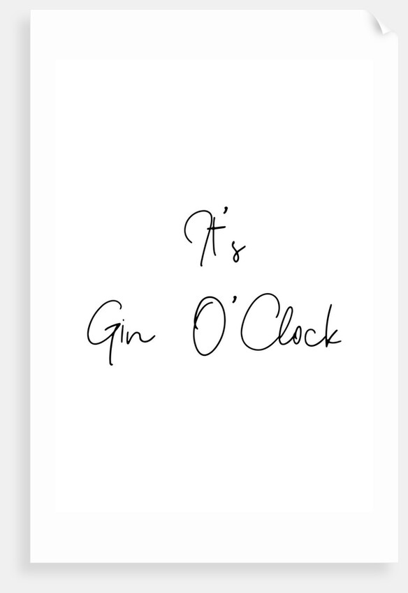 It's gin o'clock by Joumari