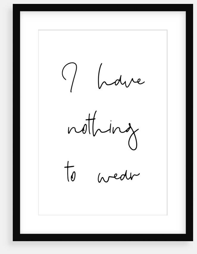 Nothing to wear by Joumari