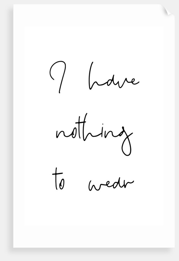 Nothing to wear by Joumari