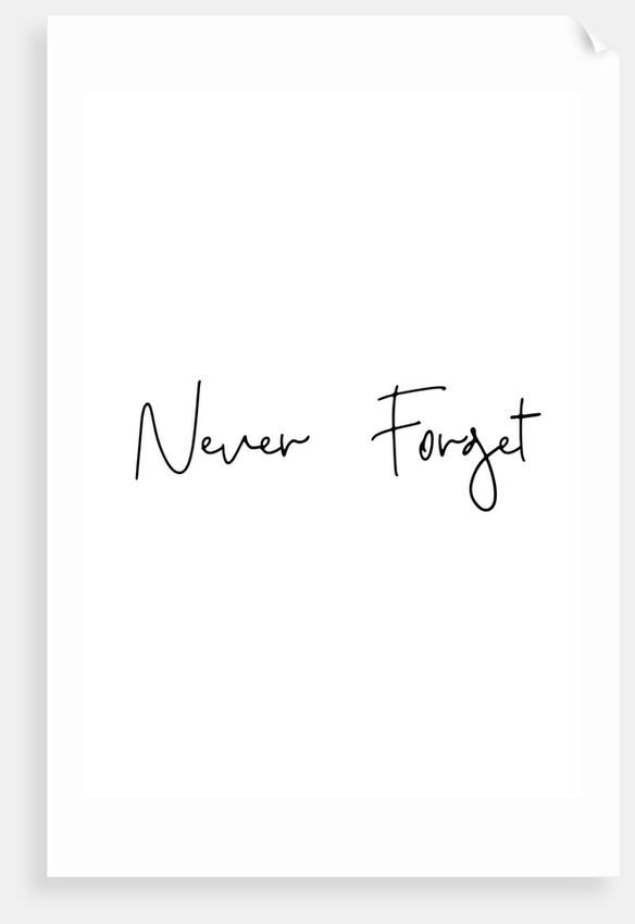 Never forget by Joumari