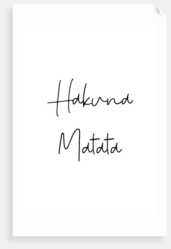 Hakuna Matata by Joumari