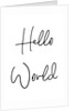 Hello world by Joumari